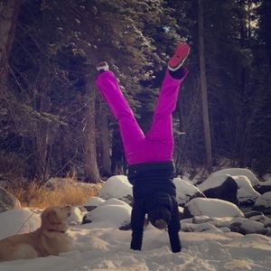 Obermeyer Ski Pants, purple